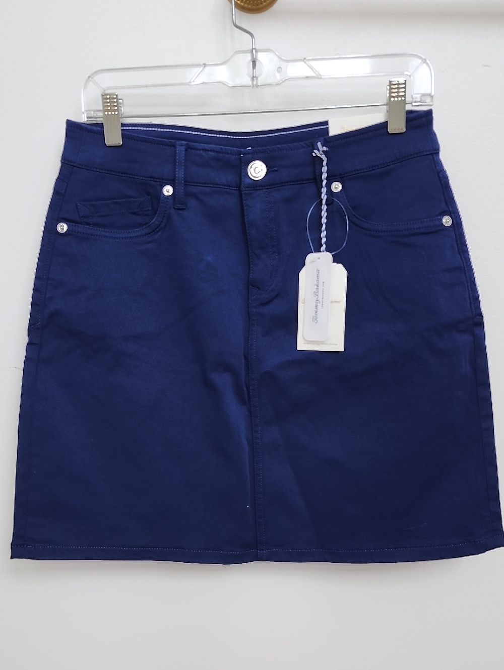 Tommy Bahama Navy Blue Skirt Size 6 NWT